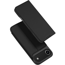 Dux Ducis pouzdro pro iPhone Air, Skin Pro, s klopou, s přihrádkou na kartu, černé