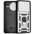 Pouzdro pro Xiaomi Poco F7 Pro, CamShield Slide, stříbrné