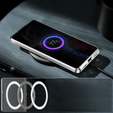 Ochranné pouzdro na fotoaparát pro Samsung Galaxy S23 Ultra, CamShield MagSafe, průhledná / stříbrná