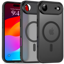 Matné pouzdro pro iPhone Air, pro MagSafe, s ochranou fotoaparátu, matně černé