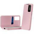 Flipové pouzdro pro Samsung Galaxy A56 5G, Smart View Wallet, růžové