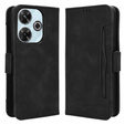 Klopové pouzdro pro Xiaomi Redmi 13, Card Slot, černé