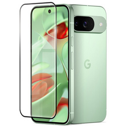 3D tvrzené sklo pro Google Pixel 9, černý rámeček