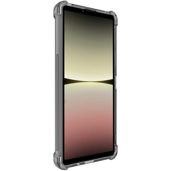 IMAK pouzdro pro Sony Xperia 10 V, Dropproof, transparentní / černé