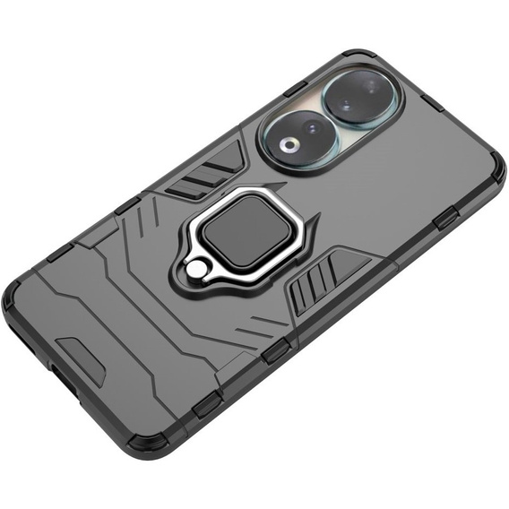 Pouzdro pro Honor 90, Kickstand Ring, černé