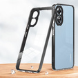 Pouzdro pro Oppo A17, Fusion Hybrid, transparentní / černé