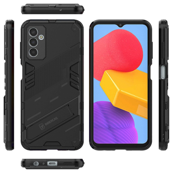 Pouzdro pro Samsung Galaxy M13 4G, Military kickstand, černé