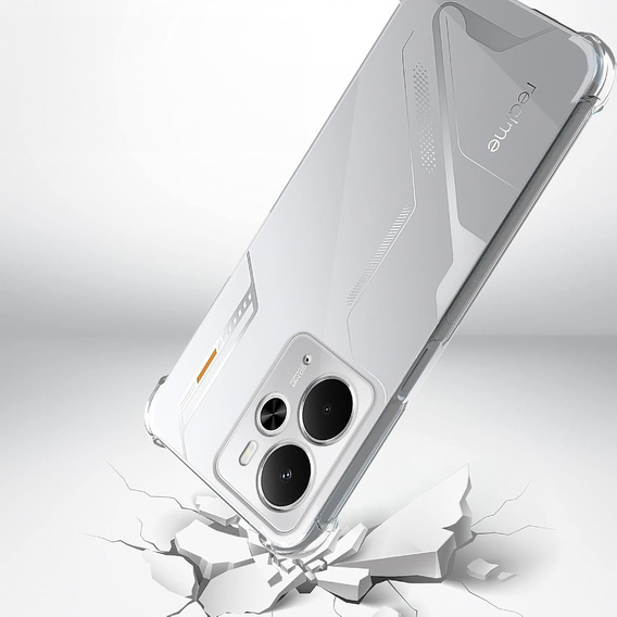 Pouzdro pro Realme 14 5G / Realme 14T 5G, Dropproof, průhledné