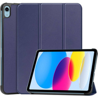 Pouzdro pro iPad 10.9 2022 10 Gen, Smartcase s prostorem pro stylus, námořnicky modré