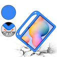 Dětské pouzdro pro Samsung Galaxy Tab S6 Lite 2022 / 2020, dětské pouzdro s rukojetí, modré