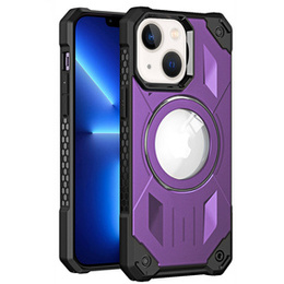 Pouzdro pro iPhone 14, Heavy Duty, pro MagSafe, fialové