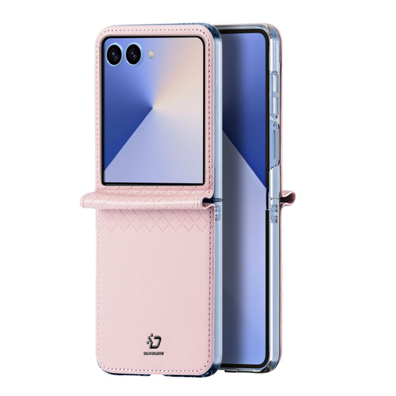 Pouzdro Dux Ducis pro Samsung Galaxy Z Flip7 5G, Bri, růžové