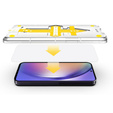 2x Tvrzené sklo pro Samsung Galaxy S24 / S25, ERBORD Easy App 9H Screen Protector