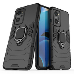 Pouzdro pro Realme 8i, Kickstand Ring, černé