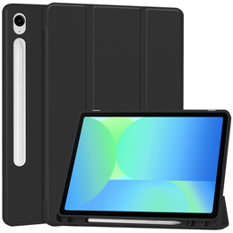 Pouzdro pro Samsung Galaxy Tab S10 FE+ Plus, Smartcase s prostorem pro stylus, černé