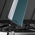 Klopové pouzdro pro Samsung Galaxy A35 5G, Side Magnetic, zelené