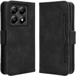 Klopové pouzdro pro Xiaomi 14T Pro, Card Slot, černé