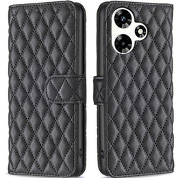 Klopové pouzdro pro Infinix Hot 30, Wallet, BINFEN COLOR, černé