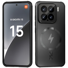 Pouzdro pro Xiaomi 15, MagSafe, stříbrné,