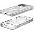 Pouzdro Urban Armor Gear pro iPhone 17 Pro Max, Plyo MagSafe, Ice/White