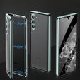 Pouzdro pro Samsung Galaxy S23 Plus, Magnetic Dual Glass, zelené