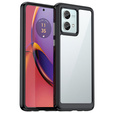 Pouzdro pro Motorola Moto G84 5G, Fusion Hybrid, transparentní / černé