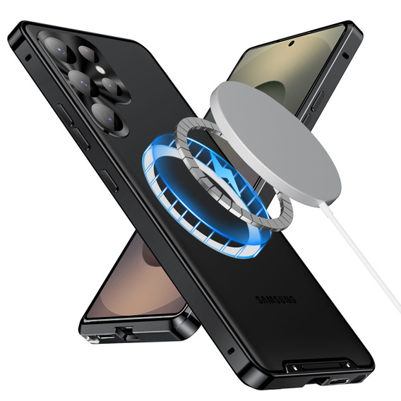 Ochranné pouzdro na fotoaparát pro Samsung Galaxy S25 Ultra, CamShield MagSafe, černé