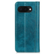 Flipové pouzdro pro Google Pixel 9A, Split Leather, zelené