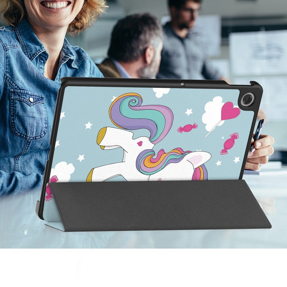 Pouzdro pro Lenovo Tab TB311FU, Smartcase, unicorn