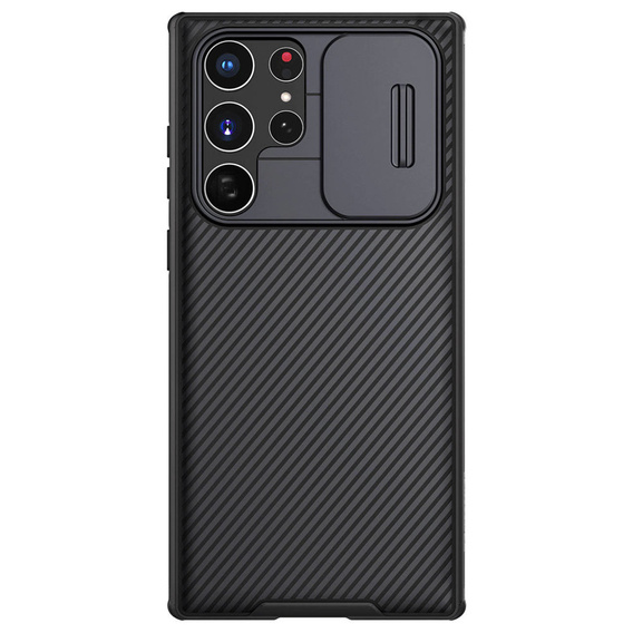 Pouzdro pro Samsung Galaxy S23 Ultra, obrněné Nillkin, CamShield Pro, černé