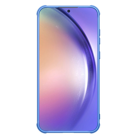 Pouzdro pro Samsung Galaxy A55 5G, obrněné Nillkin, CamShield Pro, modré