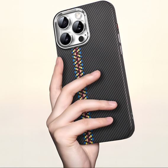 Pouzdro pro iPhone 16 Pro Max, Carbon Fiber MagSafe, černé