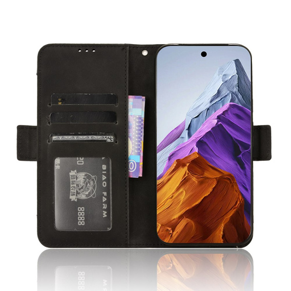 Klopové pouzdro pro Google Pixel 9 Pro XL, Card Slot, černé