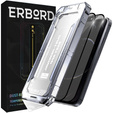 2x Tvrzené sklo pro iPhone 12 / 12 Pro, ERBORD 9H Easy App Anti-Peep