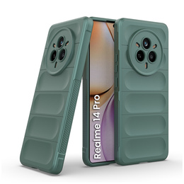 Pouzdro pro Realme 14 Pro 5G, Gaming Shockproof, zelené