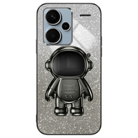 Pouzdro pro Xiaomi Redmi Note 13 Pro+, Glitter Astronaut, černé