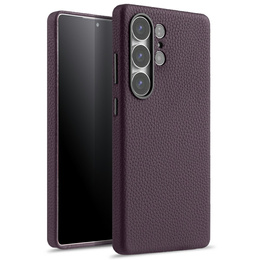 Pouzdro MELKCO pro Samsung Galaxy S25 Ultra, kožené, fialové