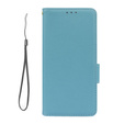 Klopové pouzdro pro Xiaomi Redmi Note 12 5G / POCO X5 5G, Wallet Litchi Magnet, modré