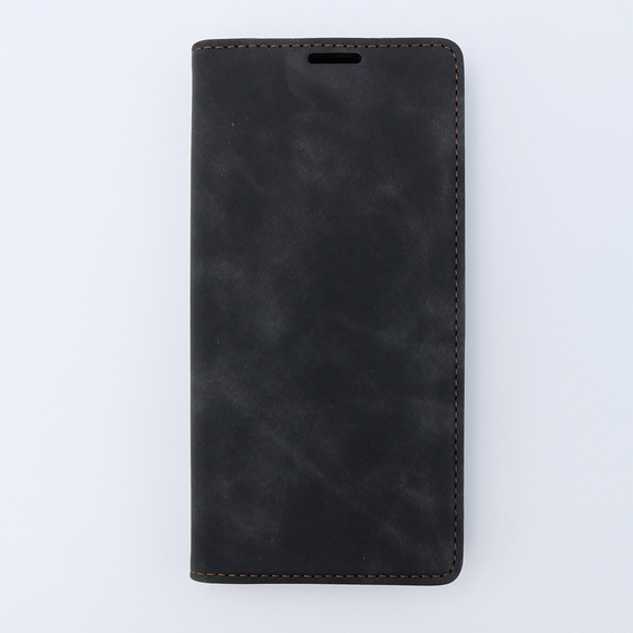 Pouzdro pro Motorola Moto G53, ERBORD Vintage peněženka s klopou, černé