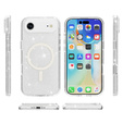 Pouzdro pro iPhone Air, pro MagSafe, třpytivé, průhledné
