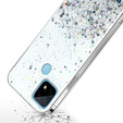 Pouzdro pro Realme C21, Glittery, průhledné