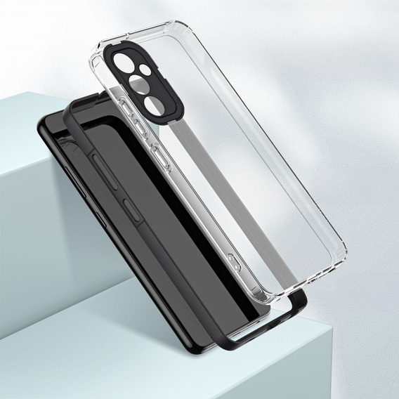 Pouzdro pro Samsung Galaxy A14 5G, Fusion Hybrid, transparentní / černé