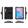 Obrněné pouzdro pro Samsung Galaxy Tab S6 T860/T865, ochranné 360 se slotem na stylus, černé