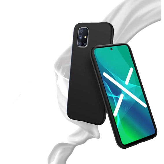 Tenké pouzdro pro Samsung Galaxy M51, Slim, černé
