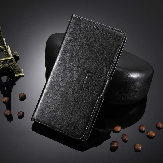 Pouzdro s klopou Crazy Horse Wallet pro OnePlus 15R