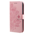 Klopové pouzdro pro Samsung Galaxy A54 5G, Mandala Flower, růžové rose gold