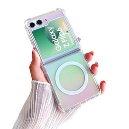 Pouzdro pro Samsung Galaxy Z Flip7 FE / Z Flip6, Fusion Hybrid, pro MagSafe, vícebarevné