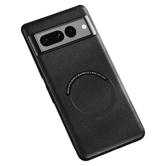 Pouzdro pro Google Pixel 7 Pro 5G, Leather Hybrid MagSafe, černé