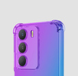 Pouzdro pro Realme 14X / Realme C75, Gradient Dropproof, Fialová / modrá