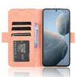 Klopové pouzdro pro Xiaomi Poco F6 Pro, Card Slot, růžové